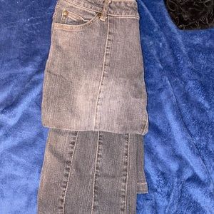 Boot cut jeans